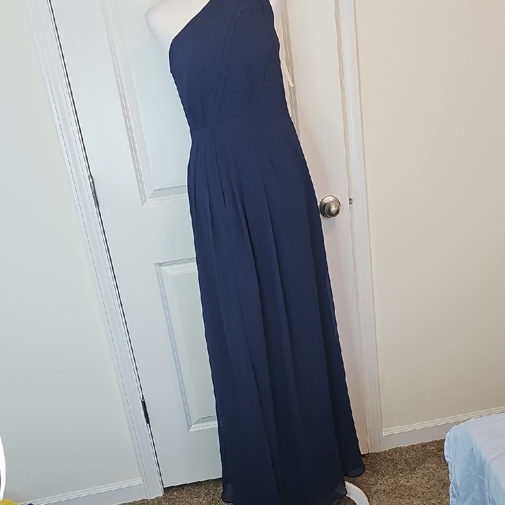 David's Bridal Midnight Blue Dress NWT SIZE‎ 6